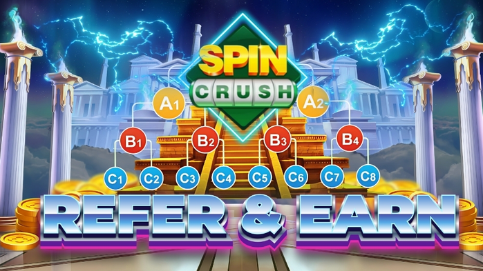 Spin Crush Refer & Earn: Your Gateway to Extra Income!